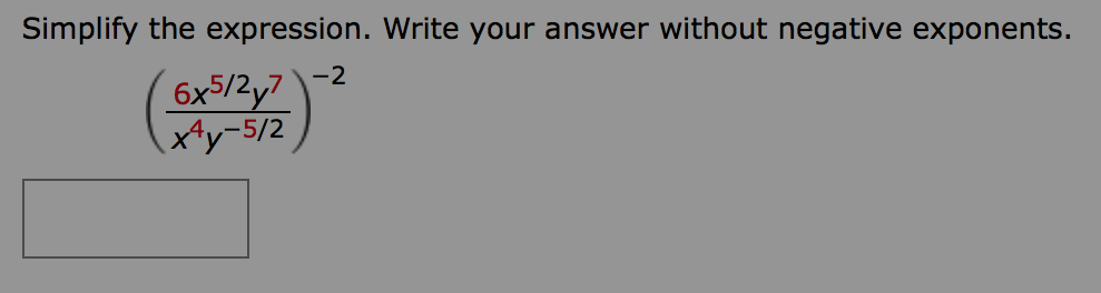 Solved Simplify The Expression. Write Your Answer Without | Chegg.com