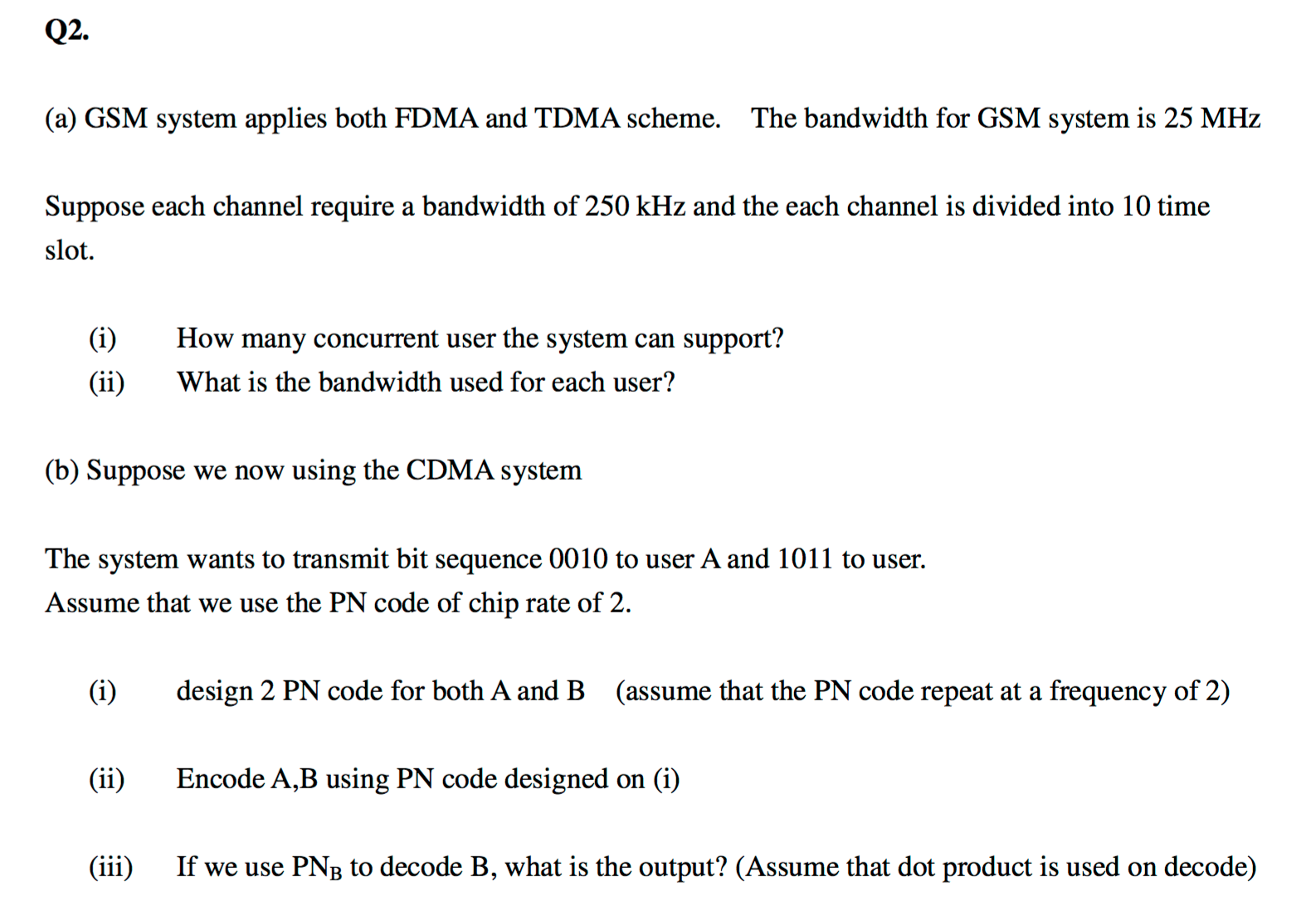 Solved GSM System Applies Both FDMA And TDMA Scheme The Chegg solved-gsm-system-applies-both-fdma-and-tdma-scheme-the-chegg