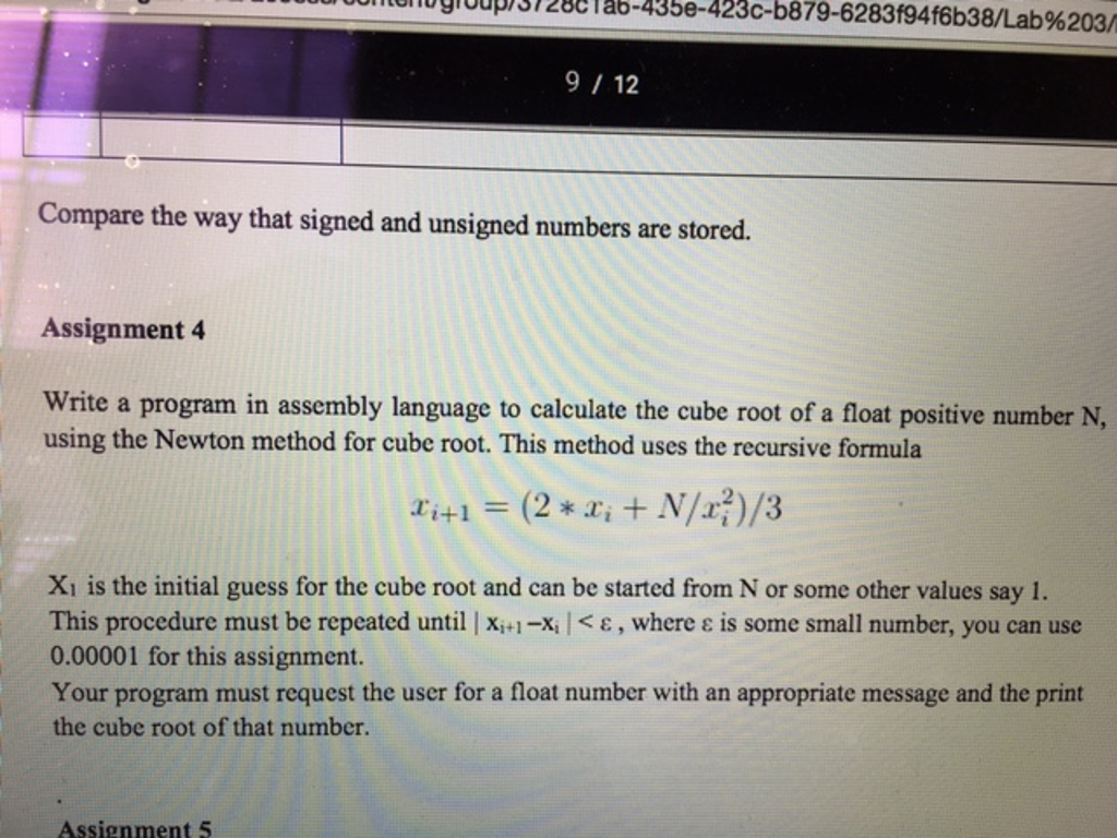 Compare the way that signed and unsigned numbers are | Chegg.com