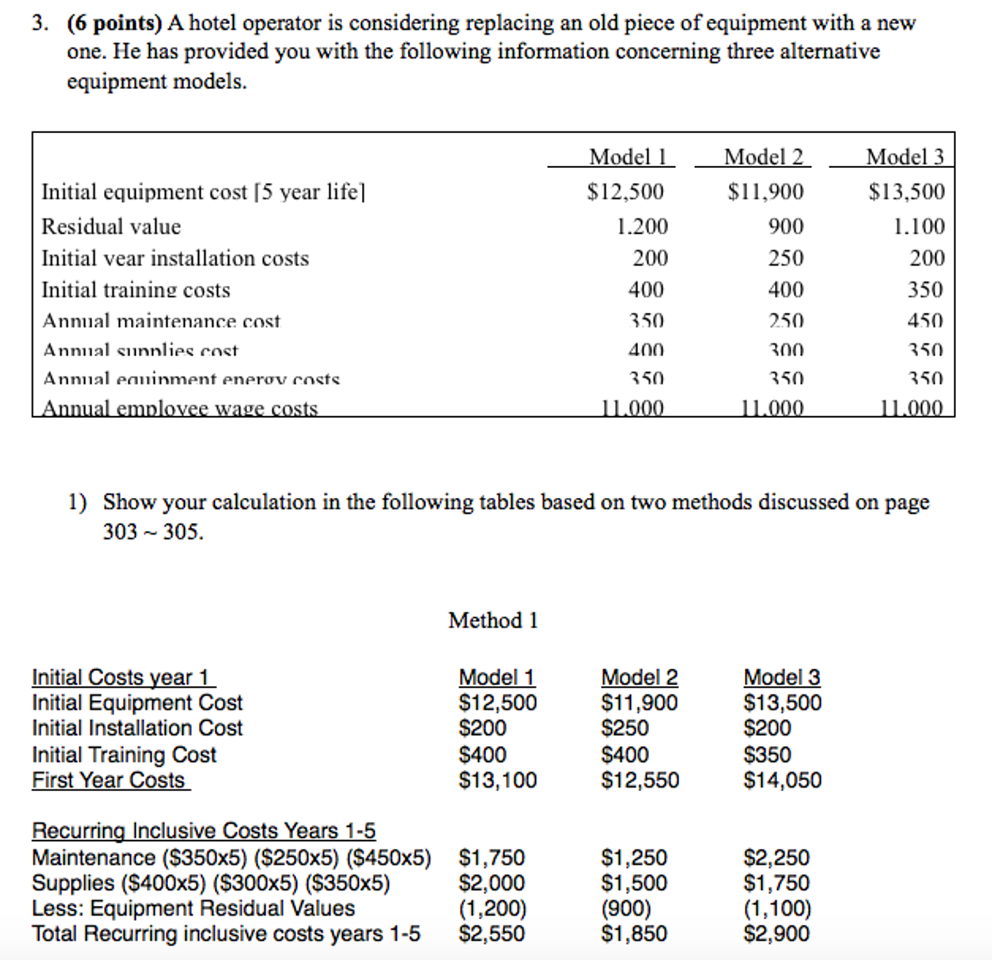 Solved All work is correct. Please just help me with wording | Chegg ...