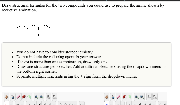 Solved Draw structural formulas for the two compounds you | Chegg.com