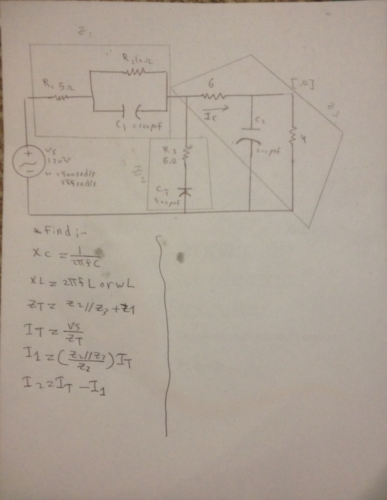 solved-find-xc-1-2pifc-xl-2-pi-f-l-or-wl-zt-z-2-z3-chegg