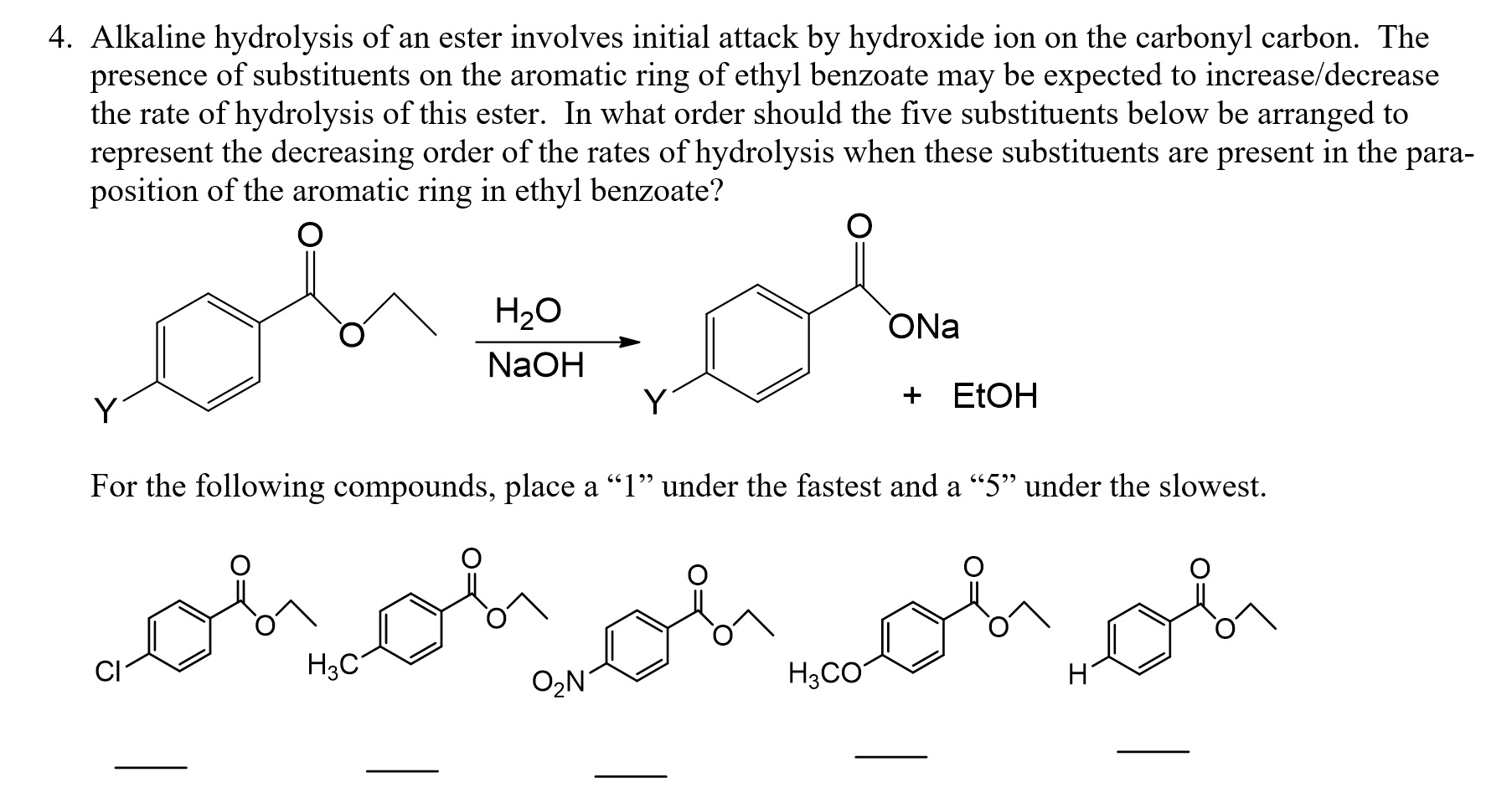 Ester Hydrolysis Mechanism