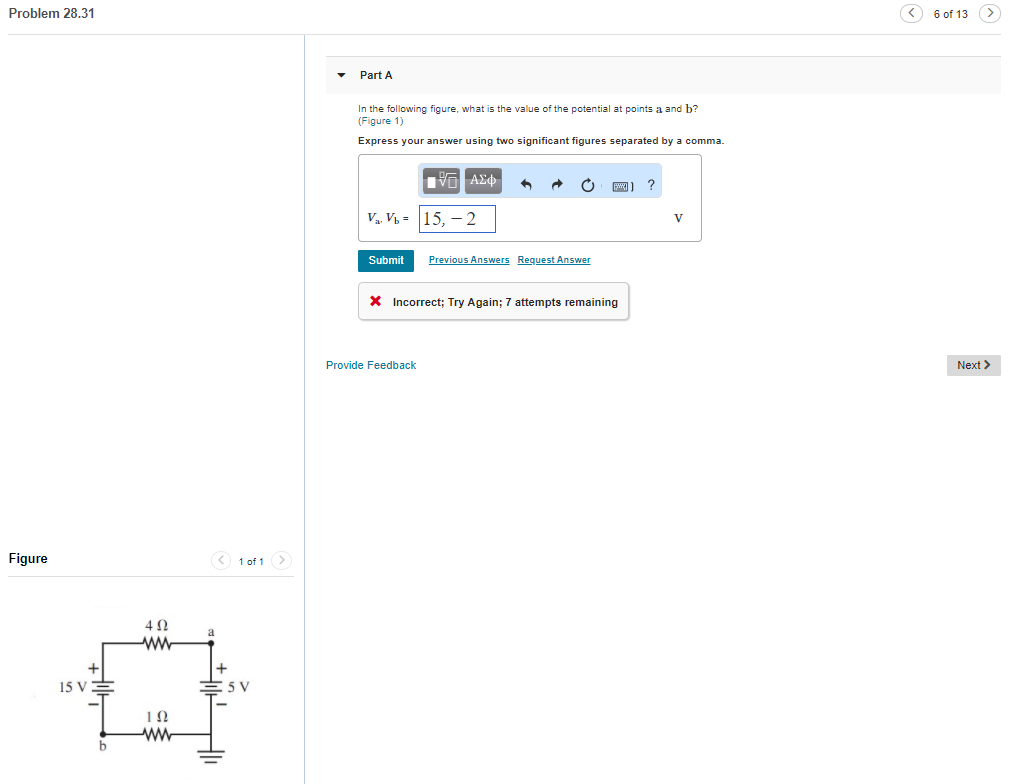 Solved Problem 28.31 6 of 13 > Part A In the following | Chegg.com