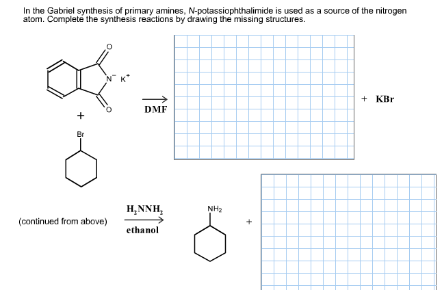 In The Gabriel Synthesis Of Primary Amines