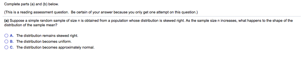 Solved Complete parts (a) and (b) below. (This is a reading | Chegg.com