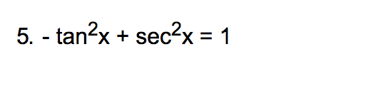 Solved Verify Each Trigonometric Equation By Substituting Chegg Solved Verify Each Trigonometric Equation By Substituting Chegg
