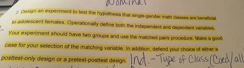 Solved Design an experiment to test the hypothesis that | Chegg.com