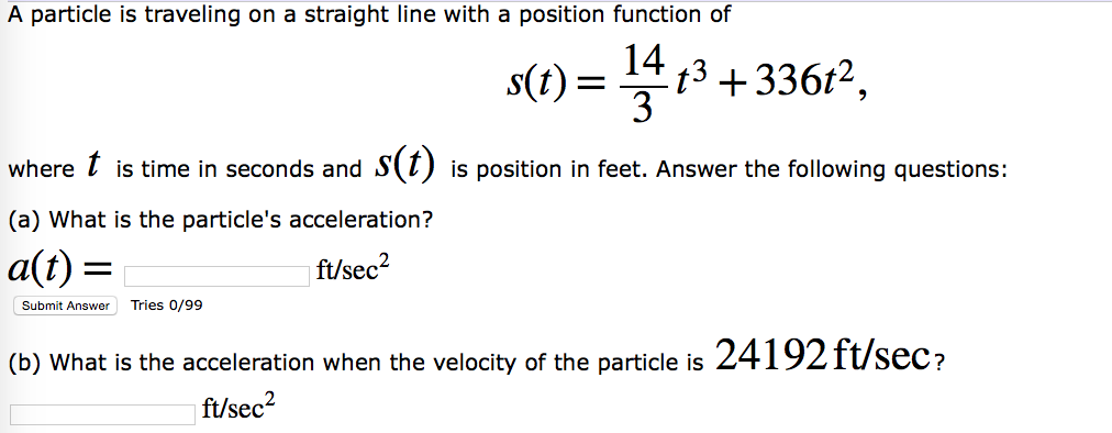 solved-a-particle-is-traveling-on-a-straight-line-with-a-chegg