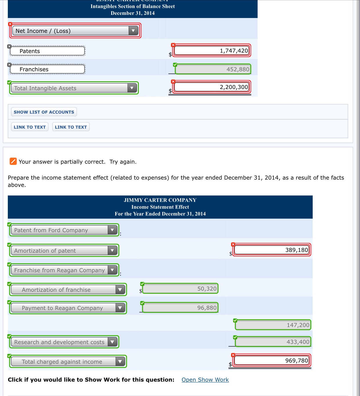 Solved Jimmy Carter Company has provided information on | Chegg.com