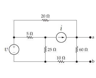 Solved Find the Thevenin equivalent with respect to the | Chegg.com