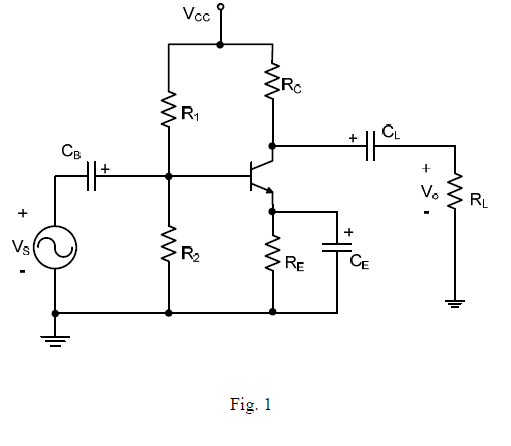 Solved Let VCC = 12 V, RC = 6.2 k ohm, RE = 1.8 k ohm, and | Chegg.com