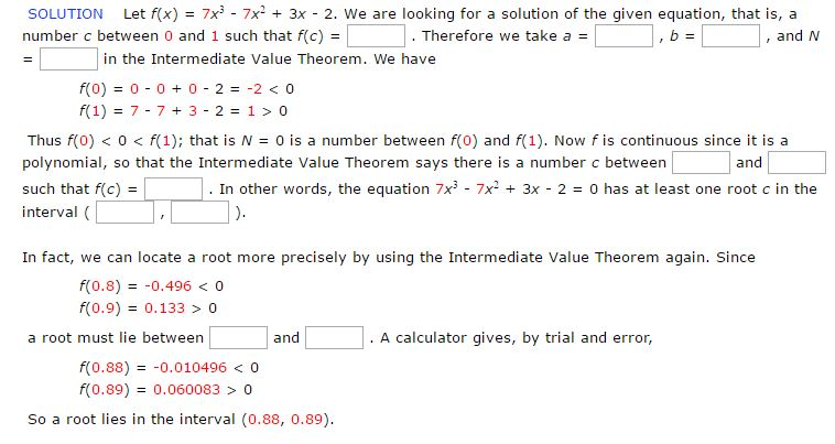 Solved Show That There Is A Root Of The Equation Chegg Solved Show That There Is A Root Of The Equation Chegg
