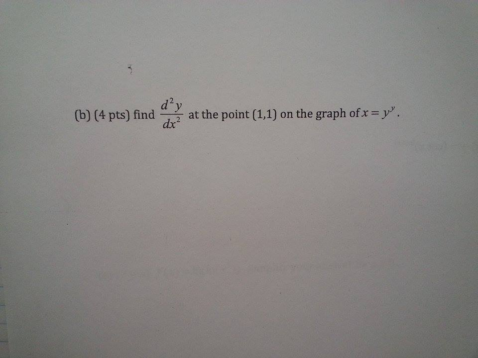 solved-find-d-2y-dx-2-at-the-point-1-1-on-the-graph-of-x-chegg