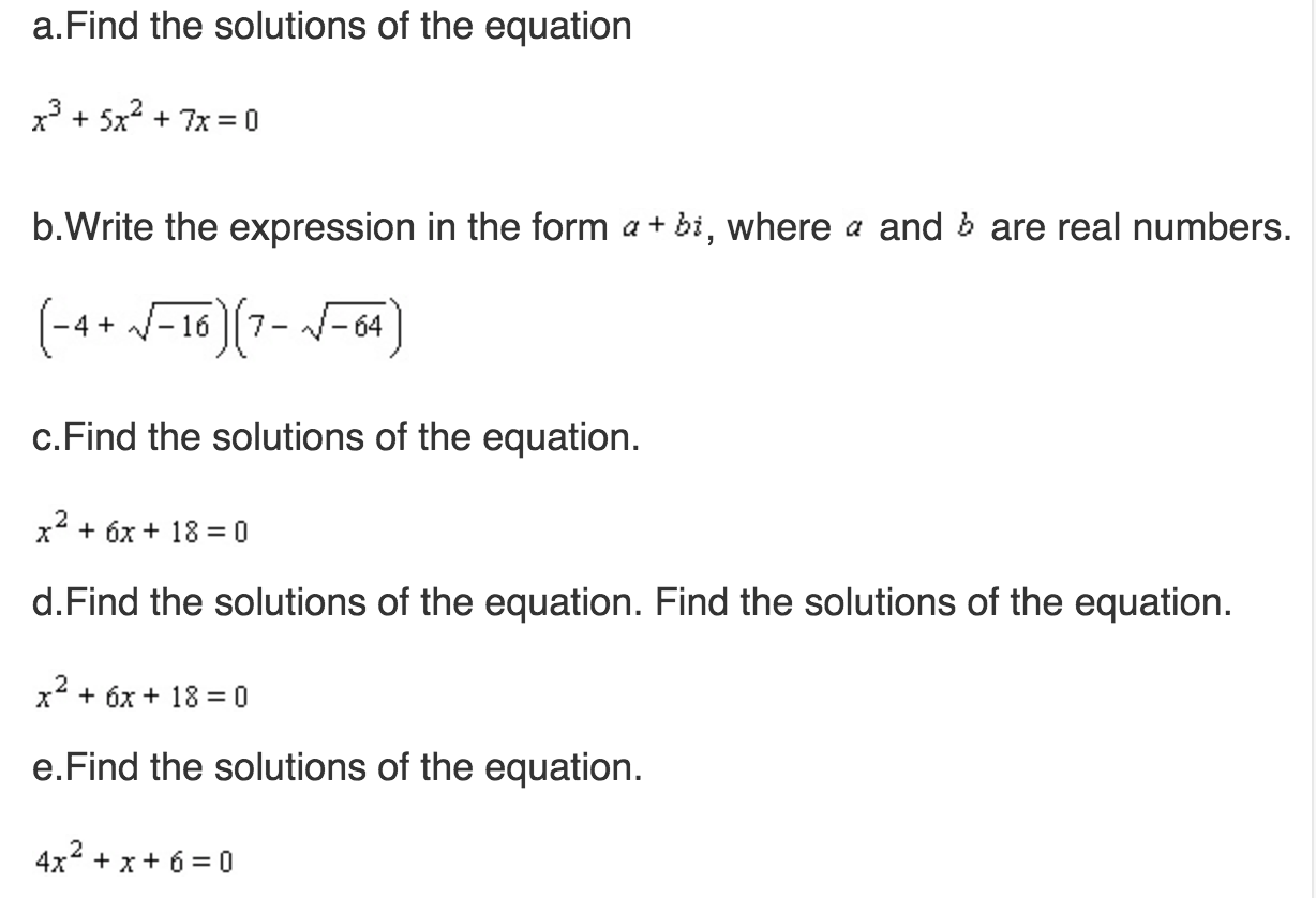 solved-find-the-solutions-of-the-equation-x-3-5x-2-7x-chegg