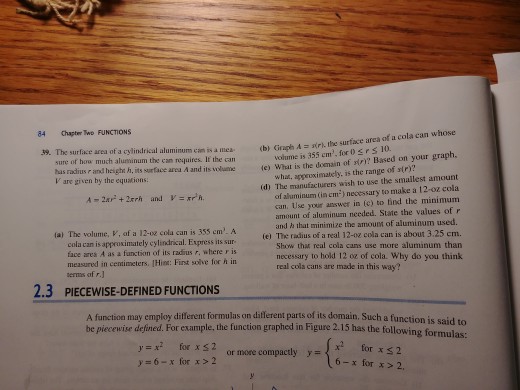 Why Do We Use Piecewise Functions