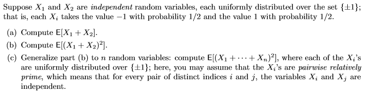 Solved Suppose X1 and X2 are independent random variables, | Chegg.com
