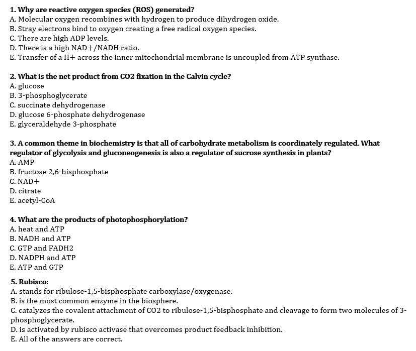 Solved E Oxygen Species (ros) Generated? 1. Why Are Reactiv 