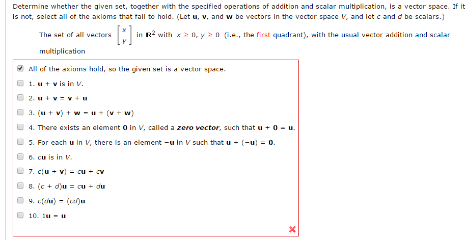 Solved Determine Whether The Given Set Together With The