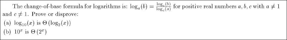 Solved The Change-of-base Formula For Logarithms Is: Loga(b) | Chegg.com