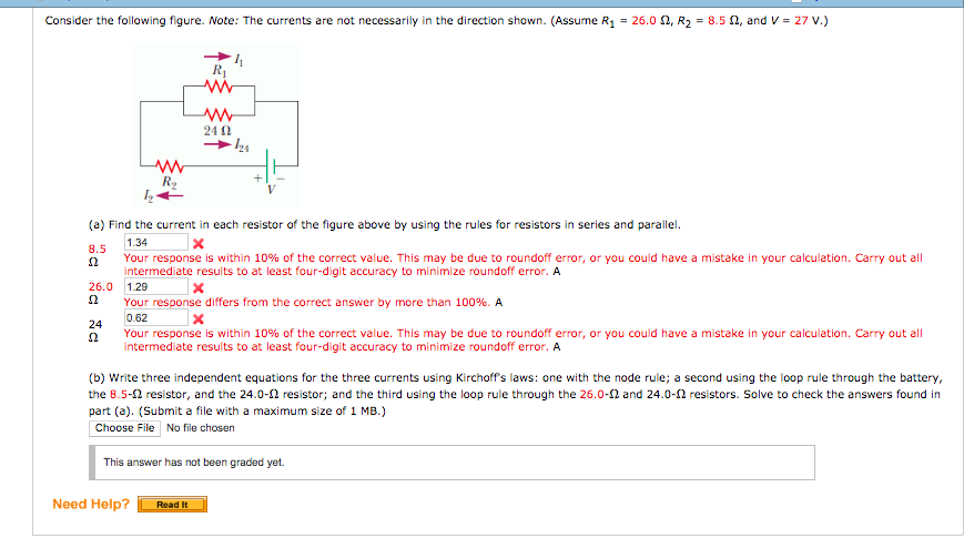 Solved Consider The Following Figure. Note: The Currents Are | Chegg.com