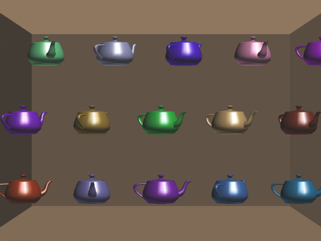 Write Opengl Program Features Flying 3d Teapots Windows Visual Studio C