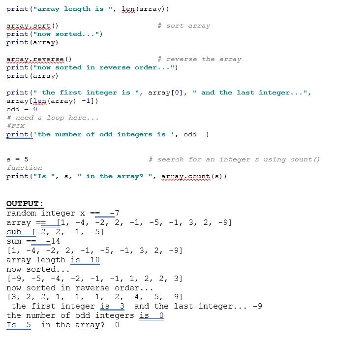 Solved (+35) Provide a python program which will inclusive | Chegg.com