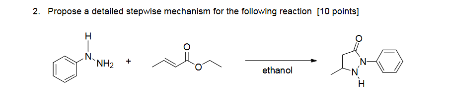 Solved Propose a detailed stepwise mechanism for the | Chegg.com