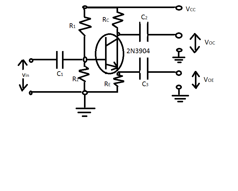 Solved The Phase Inverter Circuit In The Figure Was Built 5733