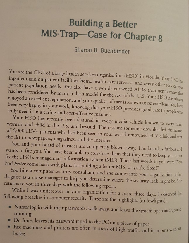 building a better mis trap case study