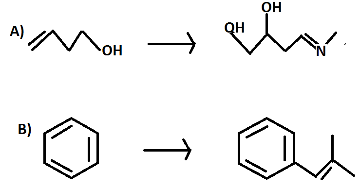 Solved B) OH | Chegg.com