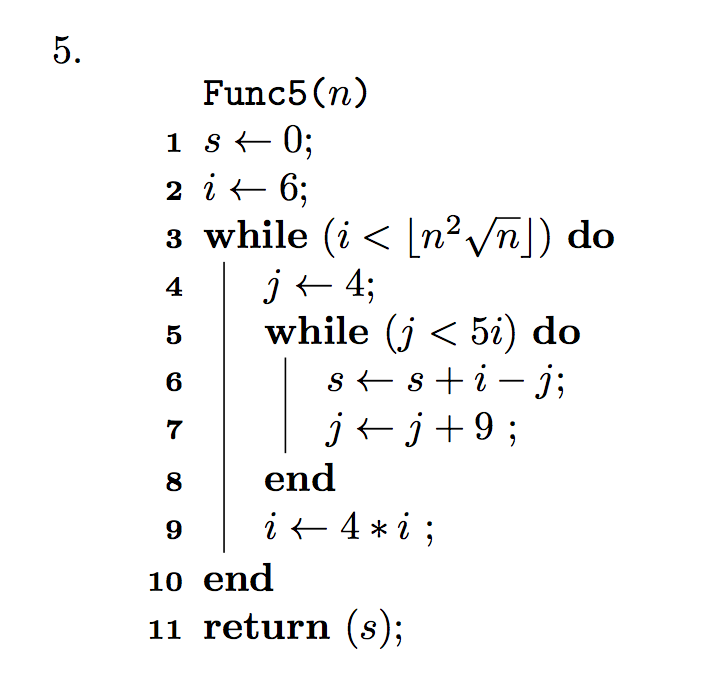 Solved Give the asymptotic running time of each the | Chegg.com