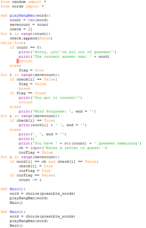 (Python) Something wrong with this code, i am not | Chegg.com
