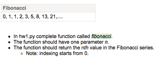Solved Fibonacc 0, 1, 1, 2, 3, 5, 8, 13, 21.. . In hw1.py | Chegg.com