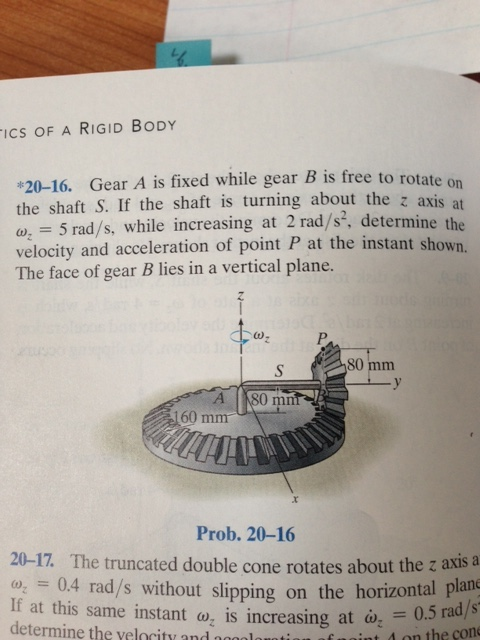 Solved Gear A is fixed while gear B is free to rotate on the | Chegg.com