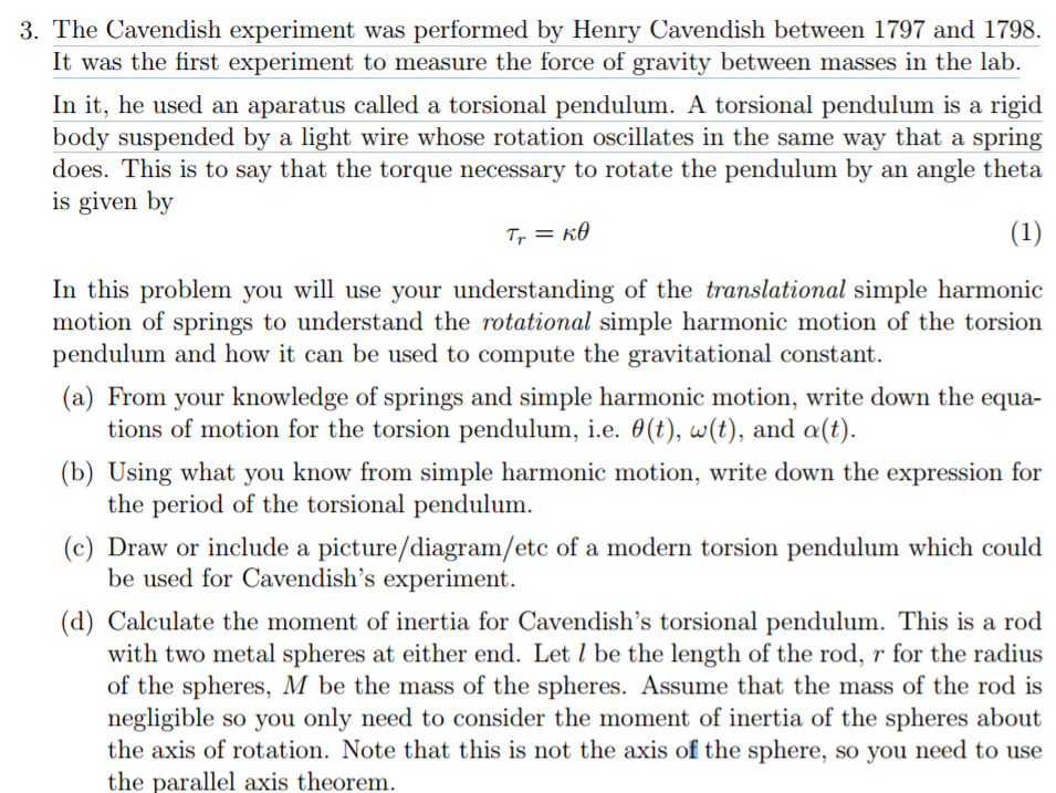 henry cavendish water experiment