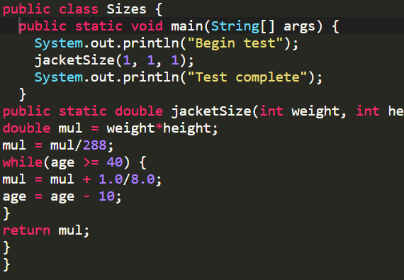 Solved how do i add these four methods that are shown below, | Chegg.com