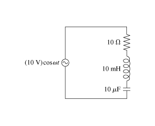 Solved For the circuit of the figure, what is the resonance | Chegg.com