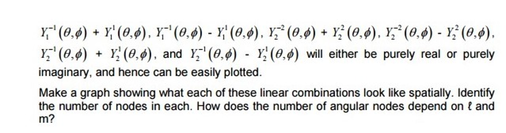 Solved The eigenstates of a rigid rotor are a set of | Chegg.com