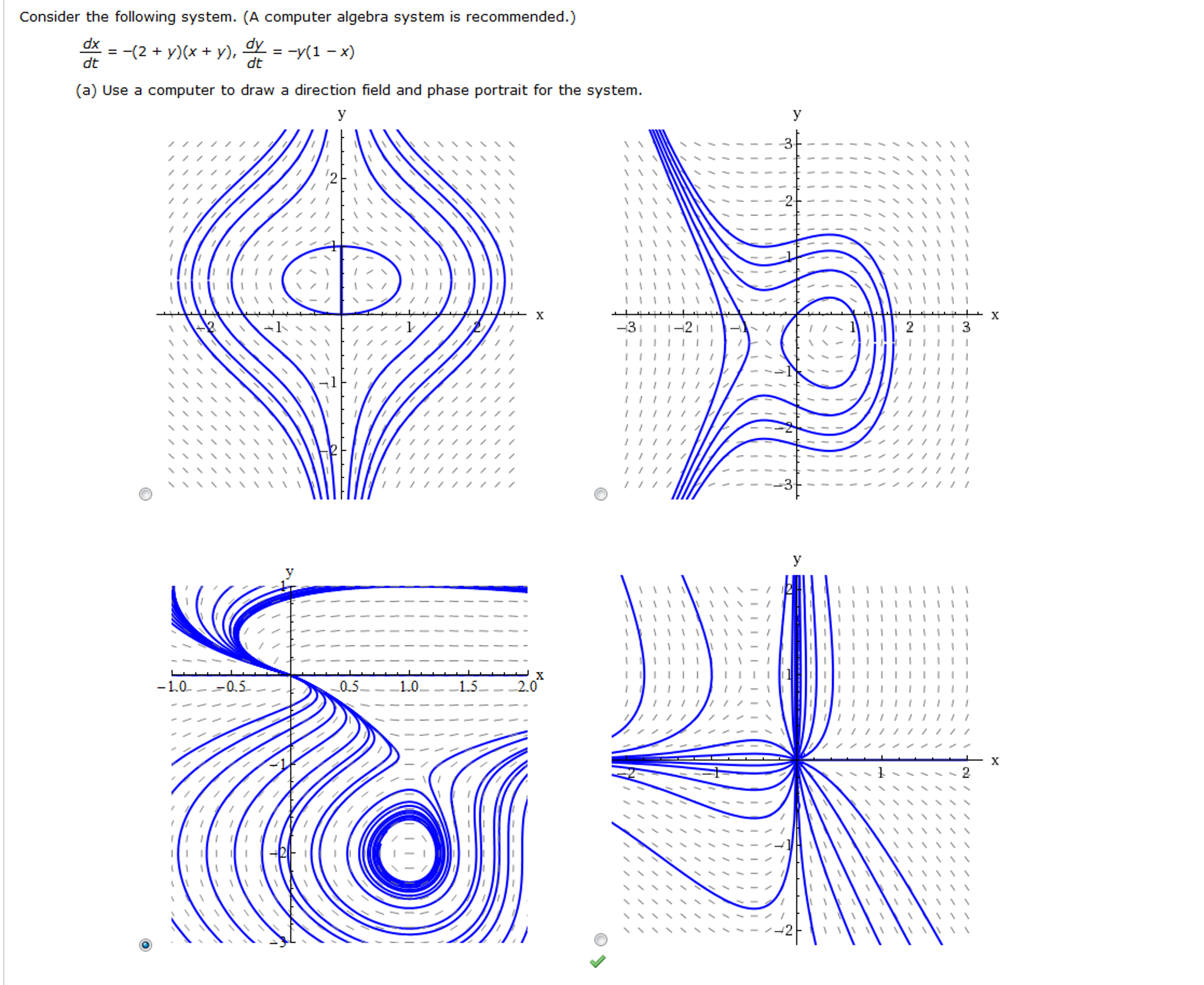 Solved Consider The Following System. (A Computer Algebra | Chegg.com