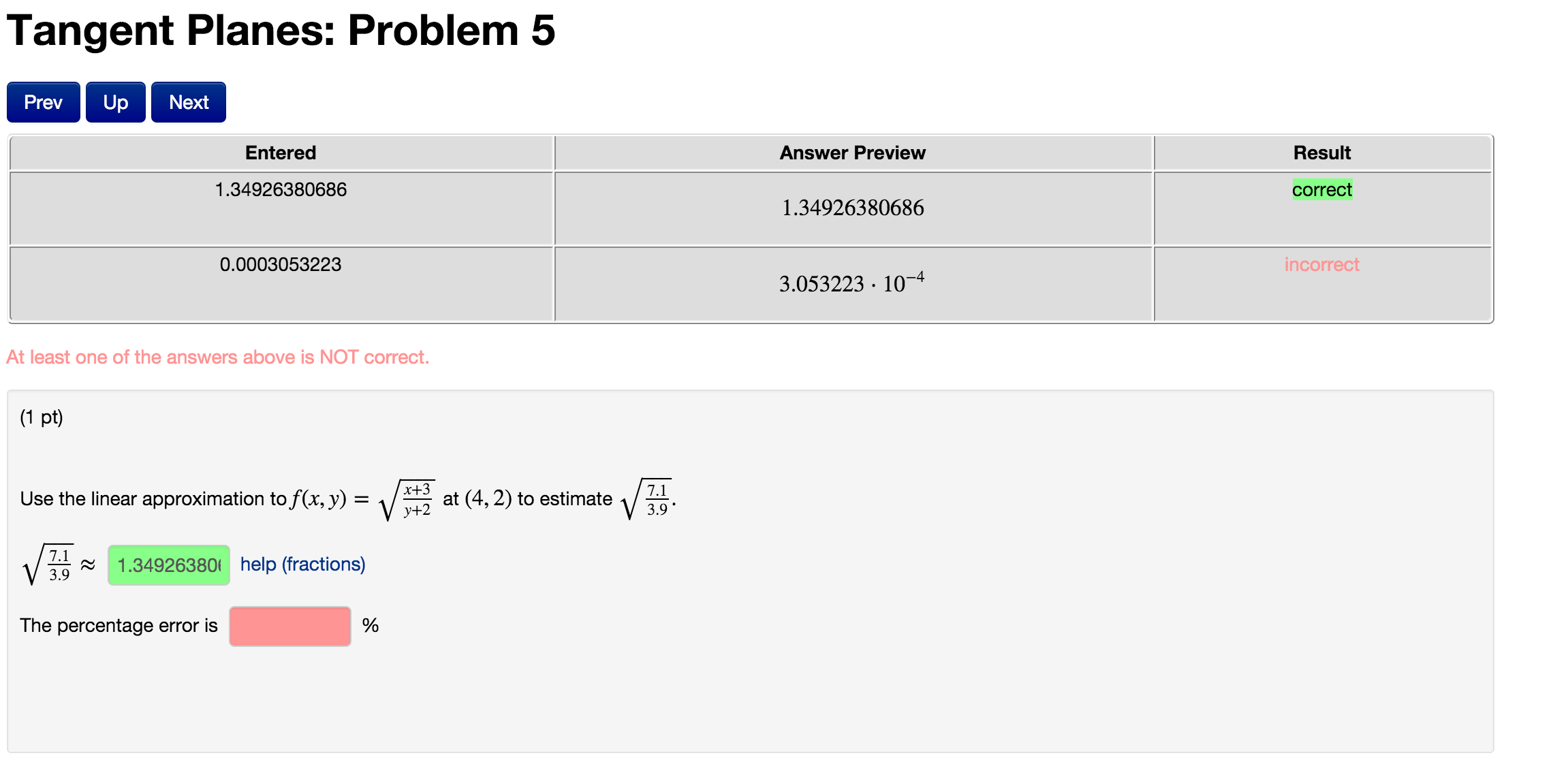 Solved Use The Linear Approximation To | Chegg.com