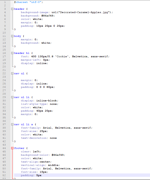 Solved I'm working on a webiste for a class and I was never | Chegg.com