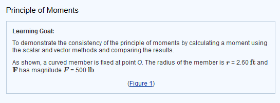 Solved Principle of Moments Learning Goal: To demonstrate | Chegg.com