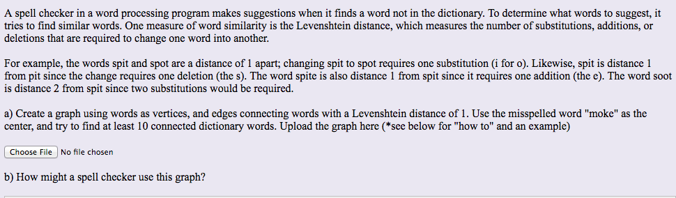 solved-a-spell-checker-in-a-word-processing-program-makes-chegg