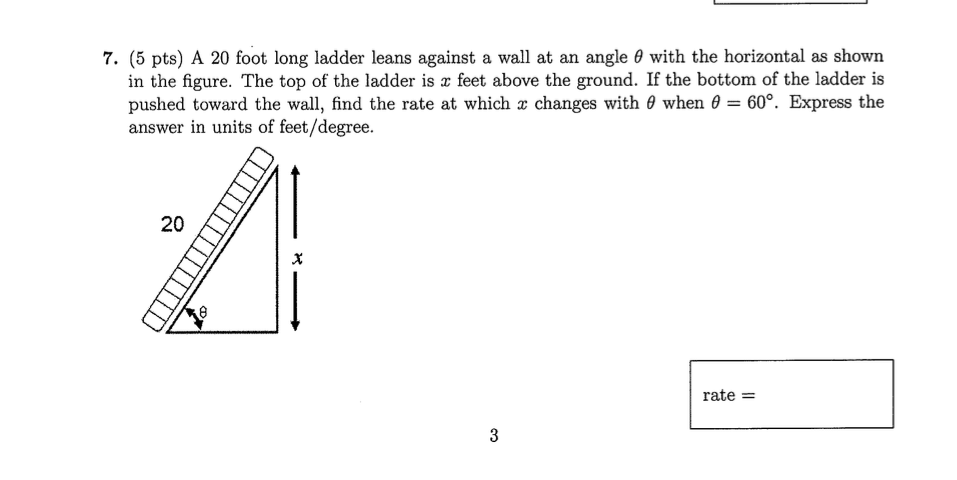 solved-a-20-foot-long-ladder-leans-against-a-wall-at-an-chegg