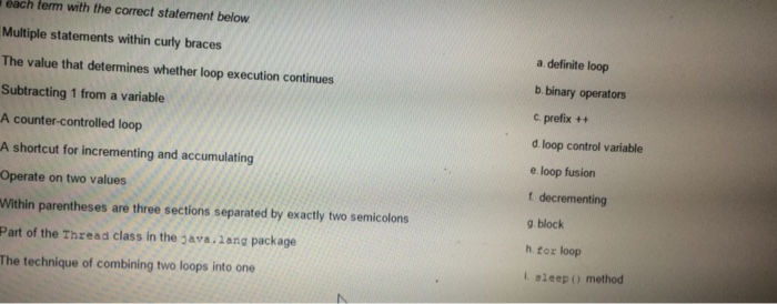 Solved Multiple statements within curly braces The value | Chegg.com