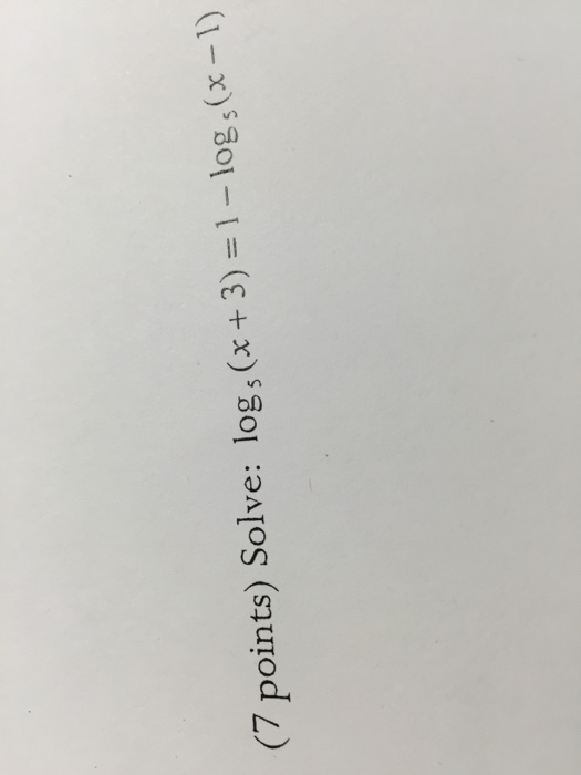 solved-solve-log-5-x-3-1-log-5-x-1-chegg