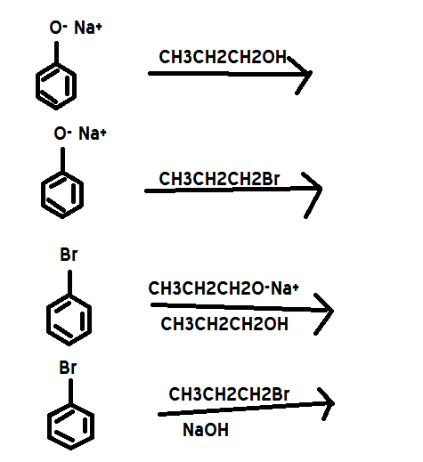 Solved Which reaction would produce phenyl propyl | Chegg.com