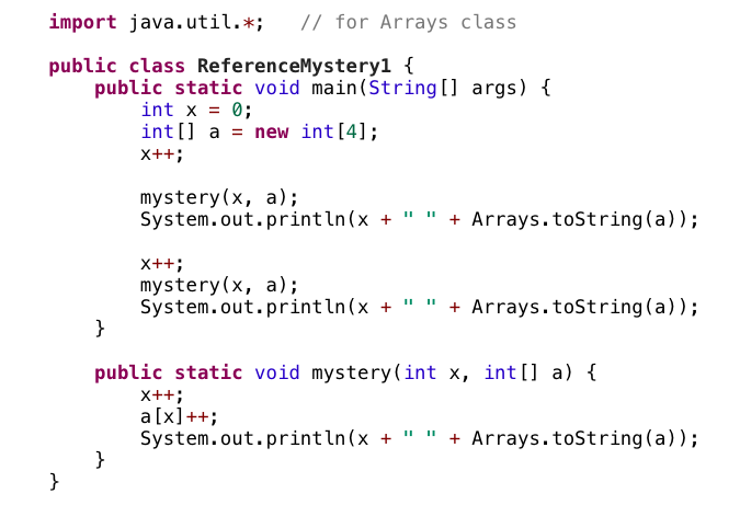 Solved how to trace this code? Can I get a step by step | Chegg.com