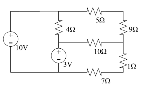 Solved Use mesh current analysis to find all the branch | Chegg.com